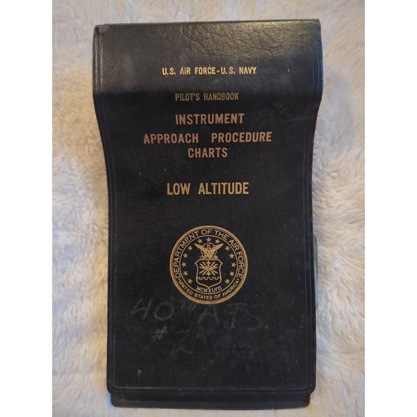 U.S. Air Force US Navy Pilots Handbook Instrument Approach Procedure Charts 1959