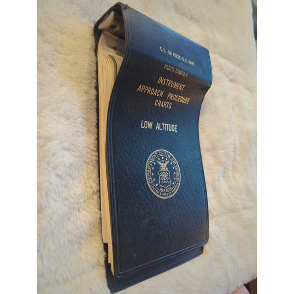 U.S. Air Force US Navy Pilots Handbook Instrument Approach Procedure Charts 1959