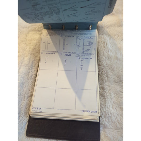 U.S. Air Force US Navy Pilots Handbook Instrument Approach Procedure Charts 1959
