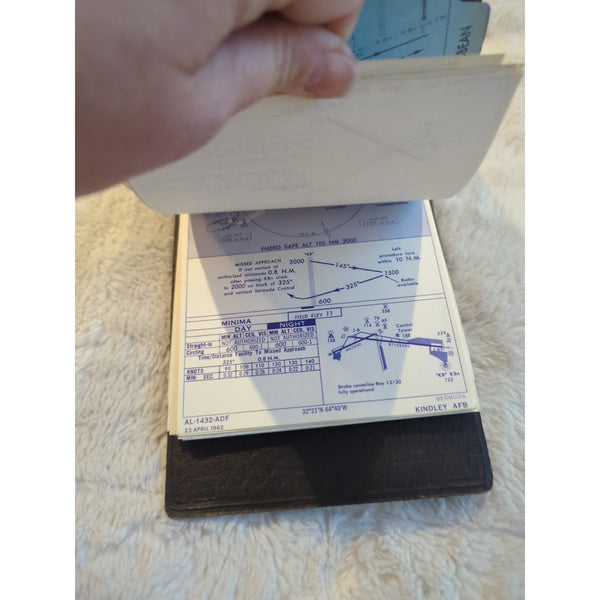 U.S. Air Force US Navy Pilots Handbook Instrument Approach Procedure Charts 1959