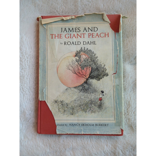 James and the Giant Peach by Roald Dahl 1961 First Edition 2nd Print HC DJ Vtg