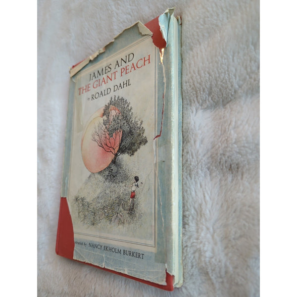 James and the Giant Peach by Roald Dahl 1961 First Edition 2nd Print HC DJ Vtg