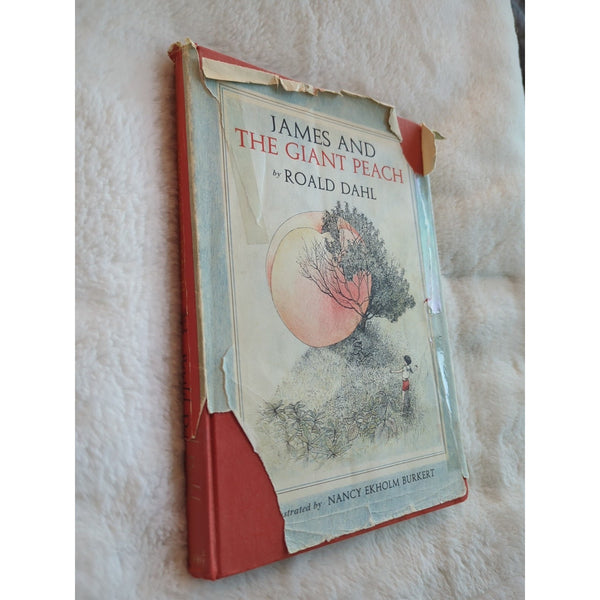 James and the Giant Peach by Roald Dahl 1961 First Edition 2nd Print HC DJ Vtg