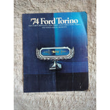 1974 FORD TORINO GRAN TORINO SPORT BROUGHAM Original Dealer Sales Brochure Vtg