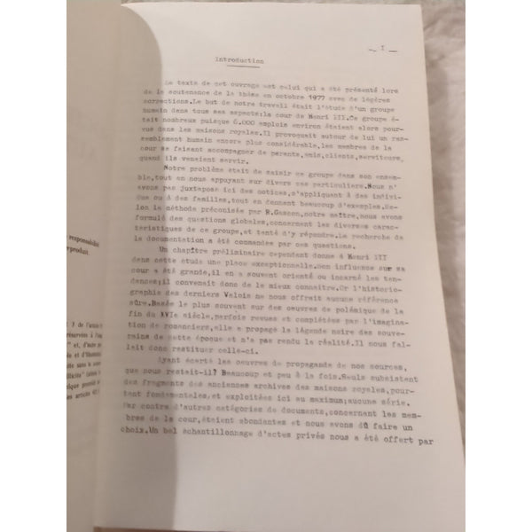 Societe Et Mentalites Autour de Henri III Jacqueline Boucher SC 1981 Vtg 4 Vols