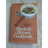 Vtg Sherlock Holmes Cookbook John Farrell Sean Wright 1976 Bramhall House HC DJ