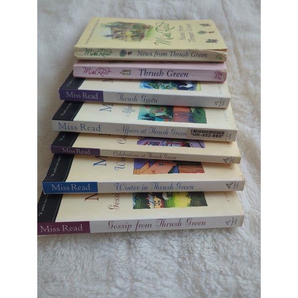 MISS READ Lot of 6 Books Thrush Green Series Softcover Houghton Mifflin