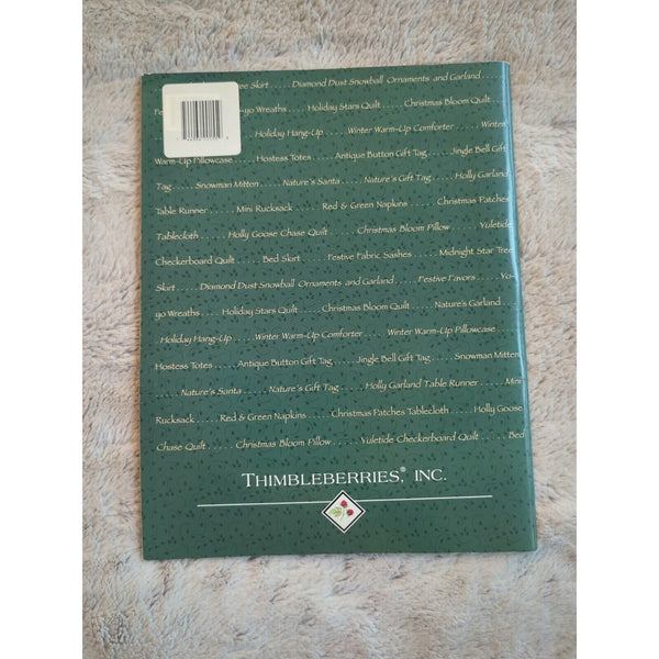 Thimbleberries Holiday Collection by Lynette Jensen 2000 Paperback SC Vtg