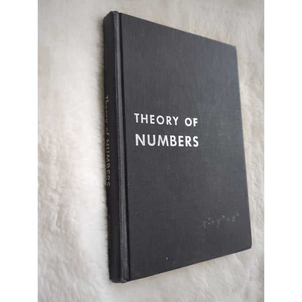 Theory Of Numbers B M Stewart HC Third Printing 1959 Vtg Macmillan Mathematics