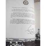 USS Independence (CVA-62) 1965 Westpac Deployment Cruise Book Cruisebook HC Vtg