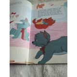 Vintage Disney The Aristocats Hardcover Book 1988 Children Story Twins Derrydale