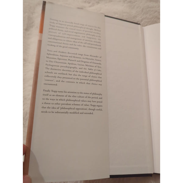 Philosophy In The Roman Empire Michael Trapp HC DJ 2007 Ashgate Ethics Politics