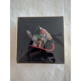 Vintage Hallmark Christmas Ornament Tree Trimmer Downhill Run Original Box 1979