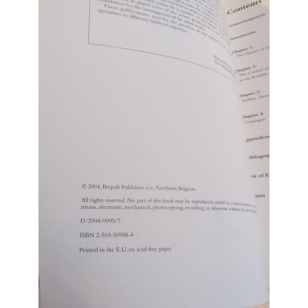 The Retablo de Isabel La Catolica by Juan de Flandes and Michel Sittow SC 2004