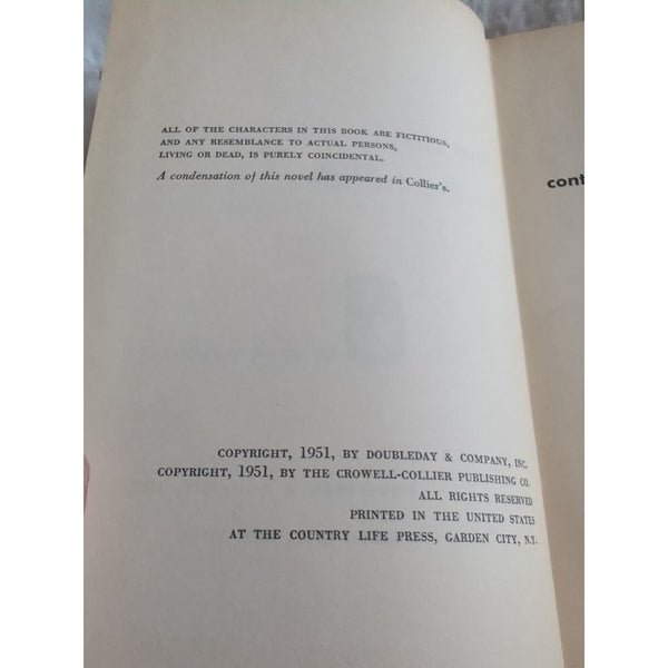 The Day of the Triffids John Wyndham HC DJ 1951 Doubleday Book Club Edition Vtg
