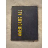 Americans All A Pageant of Great Americans Barbara K. Anthony 1941 HC Ex Lib