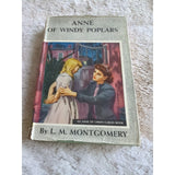 L. M. Montgomery ANNE OF WINDY POPLARS  1st Edition Vtg HC DJ Anne Green Gables