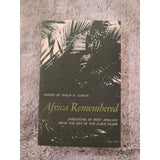 Africa Remembered Paperback 1967 Edited By Philip D Curtin West African Slaves