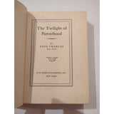 Enid Charles The Twilight Of Parenthood 1st Edition 1st Printing HC 1934 Vtg