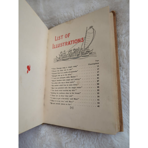 Antique 1906 The Magic Jaw Bone A Book Of South Sea Island Fairy Tales HC James
