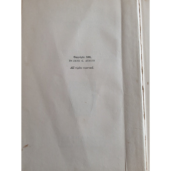 BETTY ALDEN Story Pilgrims 1891 HC Vtg 1ST EDITION 1st Printing BY JANE G AUSTIN