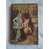 Charles Dickens Christmas Tales 1985 Bonanza Books Color Illustrated HC DJ Vtg