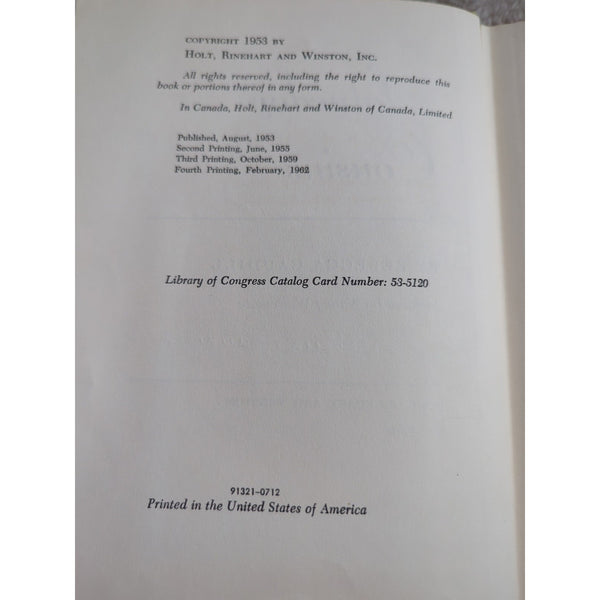 Saturday Cousins Rebecca Caudill Signed HC Vtg 1962 Ex Library Holt Library Ed