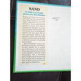 SAND By Sally Cartwright Don Madden Children's Book Hardcover 1975 Very Good ExL