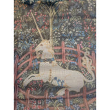 Erica Wilson Metropolitan Museum of Art Unicorn In Captivity Needlepoint Kit WIP