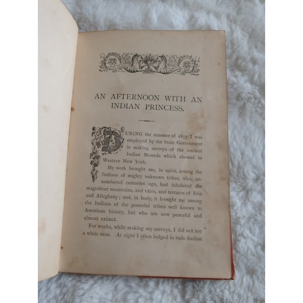 An Indian Princess And Other Stories Cheney Guernsey Perry D Lothrop 1881 HC