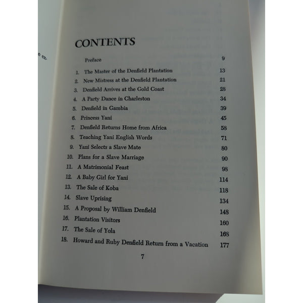 FROM THE SLAVE CABIN OF YANI by Virgil S. Powell 1st Ed HC DJ 1977 Vtg Signed