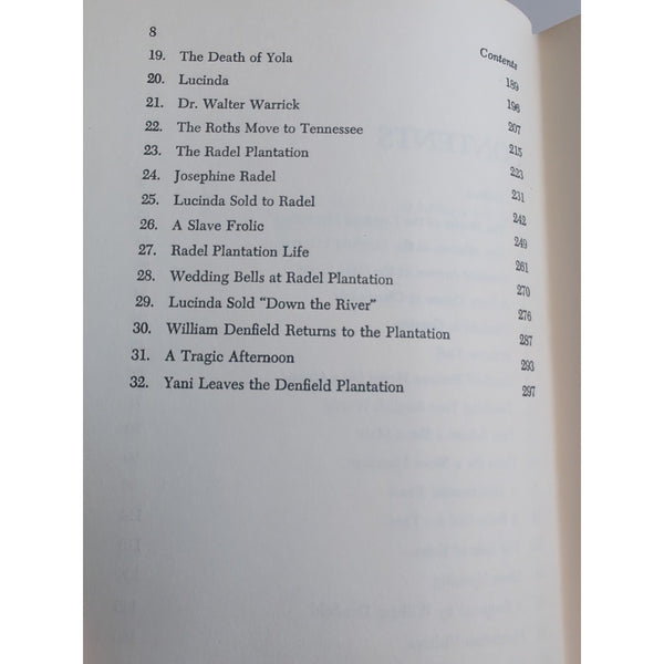 FROM THE SLAVE CABIN OF YANI by Virgil S. Powell 1st Ed HC DJ 1977 Vtg Signed