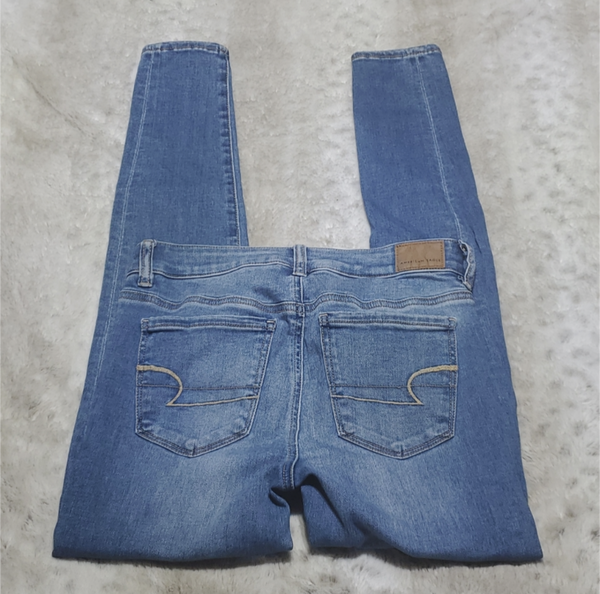 American Eagle High Rise Jegging Next Level Stretch Jeans Size 2