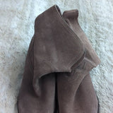Naughty Monkey Brown Suede Leather Bountry Western Ankle Boots Size 8