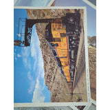 UNION PACIFIC RAILROAD COLOR PHOTO WITH ORIGINAL ENVELOPE 13 x 11 Lot Of 16 Vtg
