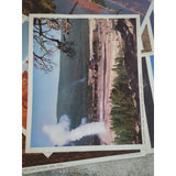 UNION PACIFIC RAILROAD COLOR PHOTO WITH ORIGINAL ENVELOPE 13 x 11 Lot Of 16 Vtg