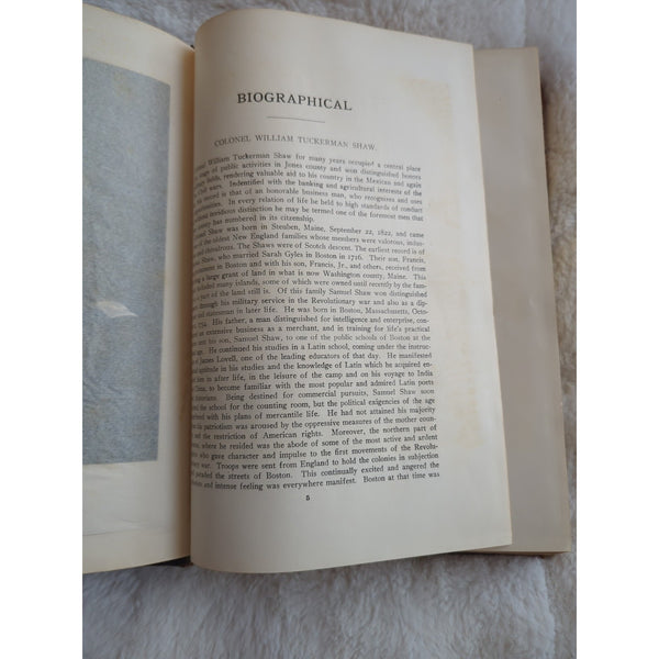 The History of Jones County Iowa Past And Present 2 Volume Set 1910 Rough Cond