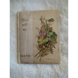 Abide with Me Illustrated Gift Book by Rev H F Lyte Illustrator C. Klein 1916