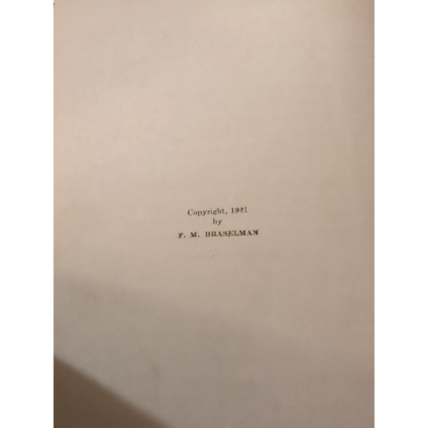 The Week Day Church School A Historical Sketch 1921 HC Walter Squires First Ed
