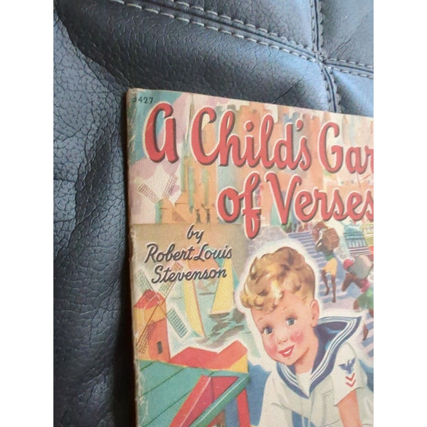 A Child's Garden of Verses by Robert Louis Stevenson, George Trimmer illust 1942