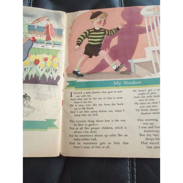 A Child's Garden of Verses by Robert Louis Stevenson, George Trimmer illust 1942