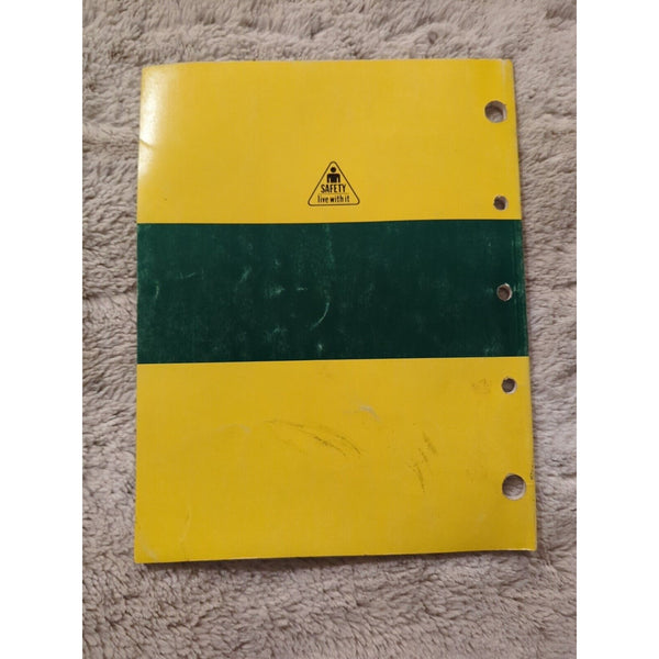 John Deere 985 Series Drawn Field Cultivator Operators Manual OMN200655 J8 Vtg