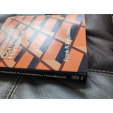 Residential Construction Handbook Hardcover Frank R. Dagostino Reston 1983