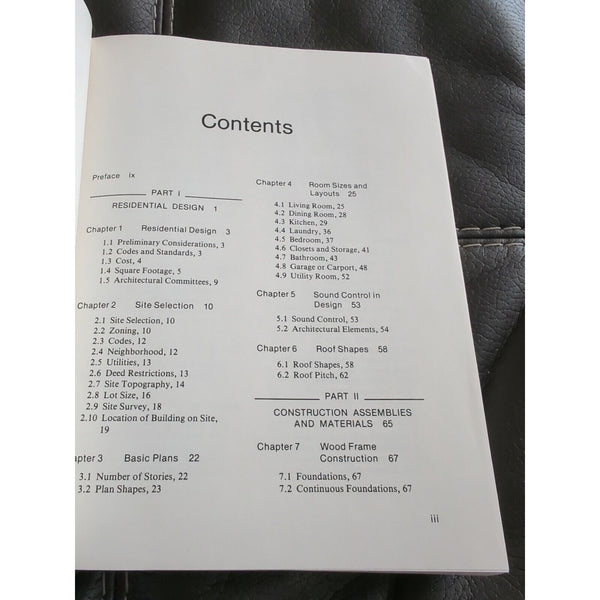 Residential Construction Handbook Hardcover Frank R. Dagostino Reston 1983