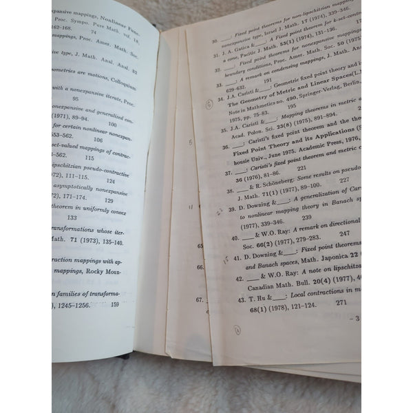 The Publications Of William A Kirk 1964-1993 HC Fixed Point Theory Personal Pub