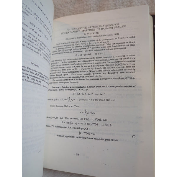 The Publications Of William A Kirk 1964-1993 HC Fixed Point Theory Personal Pub