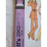 Vintage Sewing Pattern McCalls 2902 Misses Tunic And Pants Size 14 Uncut Bust 36