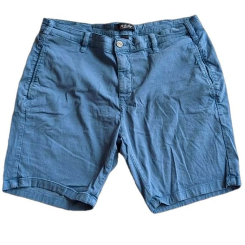 34 Heritage Mens Dusty Blue Chino Shorts Size 38 Golf Shorts Beach Shorts