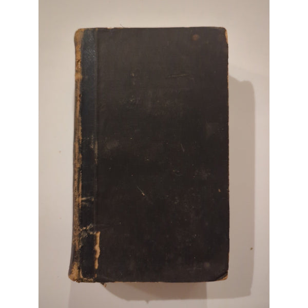 Class Book of Botany 2 Parts 1851 Alphonso Wood HC Antique Rough Condition