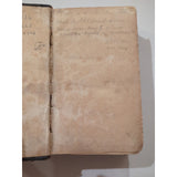 Class Book of Botany 2 Parts 1851 Alphonso Wood HC Antique Rough Condition